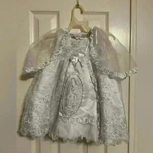 Christening/ baptism dress. Size 6-9 months brand new